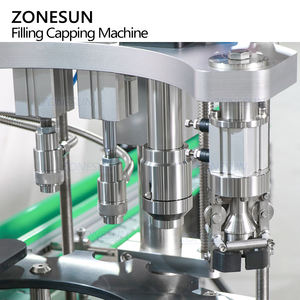 Machine de remplissage, de scellement et de bouchage automatique ZONESUN ZS-QW1600 pour peinture aérosol, crème solaire, tonique pour la peau, canettes métalliques, bouteilles, liquides et gaz - Product Image 3