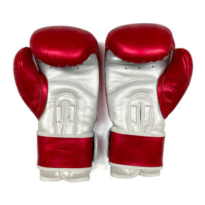 Gants de boxe personnalisés en cuir de vache véritable, vente en gros, cuir PU, logo OEM, emballage, couleur, matière, origine, modèle, client - Product Image 3
