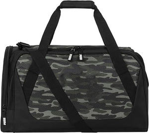 Bolsa de gimnasio de alta calidad Bolsa de viaje por servicio OEM Nylon/poliéster unisex con cierre de cremallera de material de neopreno duradero - Product Image 5