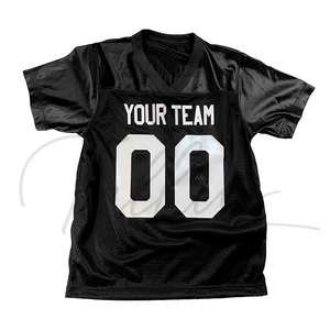 Conjunto de Camiseta de Fútbol Americano de Verano de Talla Grande, Transpirable y Personalizada de Alta Calidad, al por Mayor, de Manga Corta para Niños y Jóvenes - Product Image 5
