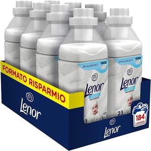Adoucissant concentré Lenor, 184 lavages 8x23, parfum délicat, idéal pour les peaux sensibles, idéal pour les bébés, hypoallergénique - Product Image 3