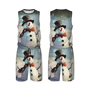 Conjuntos de camisetas de baloncesto para hombre Uniforme de baloncesto rosa roja Chaleco de baloncesto ligero y pantalones cortos deportivos - Product Image 5