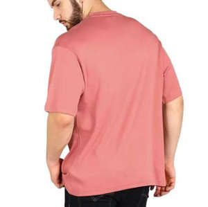 Camiseta extragrande vintage personalizada para hombre para primavera y verano, 100% de algodón, corte holgado, estilo informal, diseño en blanco, stock - Product Image 3
