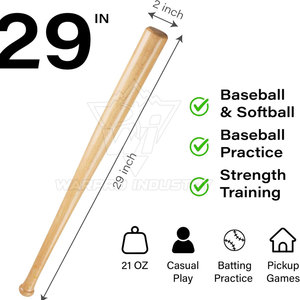Bate de Béisbol de Alto Rendimiento WARPRO INDUSTRY WI-BB-14 de 1 Pieza, Ligero y Resistente, Diseñado para Prácticas de Entrenamiento Experto - Product Image 3