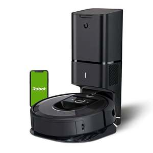 Tout Nouveau MEILLEUR PRIX pour i7+ (7550) Aspirateur Robot Connecté Wi-Fi avec Cartographie Intelligente et Vidage Automatique des Déchets TB - Product Image 1