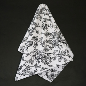 ผ้าขนหนูคอตตอนเนื้อนุ่มพิเศษพิมพ์ลายดอกไม้ขนาด40x40ซม. 100% เป็นมิตรต่อสิ่งแวดล้อม - Product Image 6