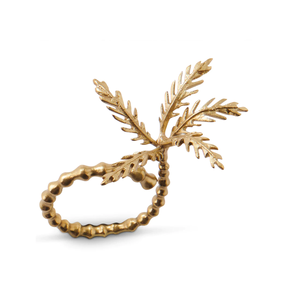 Nouvelle arrivée de haute qualité en laiton porte-anneau de serviette premium poli design moderne porte-mouchoirs artisanat naturel - Product Image 5