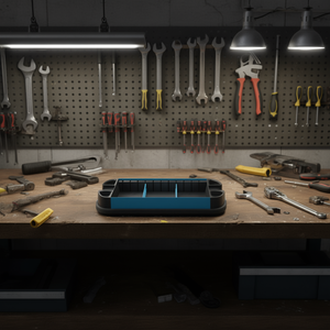 Chariot d'atelier Hazet 166 C avec plateau intermédiaire pour rangement d'outils - Product Image 3