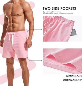 Shorts de sport pour hommes de haute qualité, shorts 2 en 1, shorts de sport pour hommes, shorts de sport en mesh avec poche - Product Image 3