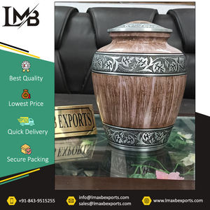 Urna de cenizas conmemorativas de la mejor calidad con logotipo personalizado, suministros funerarios, urnas de aluminio para cremación de adultos a un precio de mercado fiable - Product Image 5