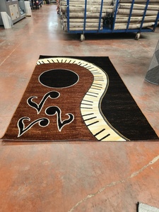 Alfombra Adiva, Tejida a Máquina, Jacquard, Moderna, de Pelo Sintético, Estilo Turco, con Base de Yute de Alta Calidad, Resistente a las Manchas, Pelo Mediano, Forma Octogonal - Product Image 2