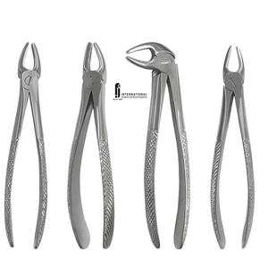 Kit de 10 Fórceps Dentales Manuales para Extracciones, de Acero Inoxidable de Alta Calidad, Reutilizables y Ligeros, Gran Venta - Product Image 3