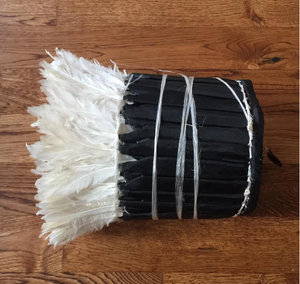 Juju Hat Africain Beige Ivoire Vente en gros Décoration intérieure traditionnelle du Cameroun Bambou et PC pour mur - Product Image 2