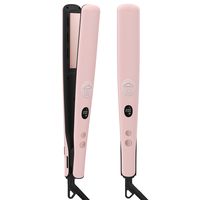 Lisseur à vapeur pour cheveux avec contrôle par capteur Hall, plaques flottantes en céramique PTC, double tension, fer à coiffer professionnel