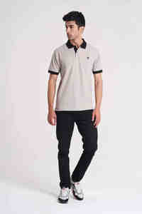 Camiseta de secado rápido para hombre de talla grande para Polos, camiseta de estilo informal de manga corta de algodón con patrón de estampado sólido transpirable - Product Image 2