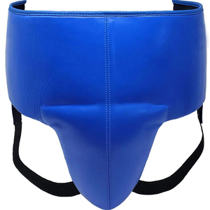 Venta al por mayor de cuero superventas de boxeo ingle protector ajustable transpirable ecológico equipo de lucha uso para hombres - Product Image 5