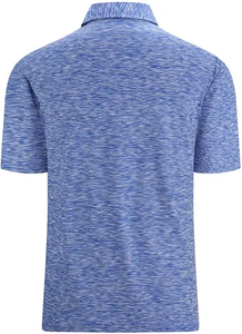 Polo de golf pour hommes Comfort Fit T-shirt en coton et en polyester avec logo imprimé brodé sur mesure pour l'extérieur et l'intérieur - Product Image 2