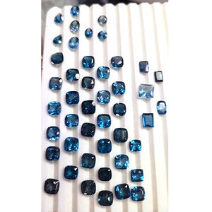 47ชิ้นของลอนดอนสีฟ้าบุษราคัม4มม.-8มม. เบาะลูกแพร์8x6มม. 101 CTS iroc ขายคุณภาพสูงพลอยหลวมตัดเรา $223 - Product Image 6