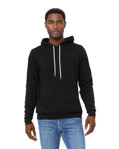 100% coton Polyester mélange solide col à capuche pull surdimensionné sweat pour hommes long cordon à capuche uni teint hiver - Product Image 4