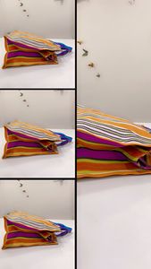 Bolsas de compras hechas a mano tejidas de plástico a rayas tejidas de nailon reciclado y PP hechas en la India bolsas de mercado ecológicas bolsas al por mayor - Product Image 3