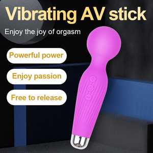 SEXBY Liquid Silicone Factory Direct Selling Adult Sex Toy Girl Magic <strong>Massage</strong> Stick <strong>Japanese</strong> AV Vibrator for Women - Product Image 4