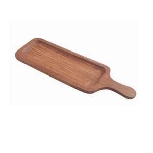 Plateau de service en bois de forme carrée pour restaurant et hôtel, assiette de service en bois de mangue faite à la main de taille personnalisée à vendre - Product Image 3