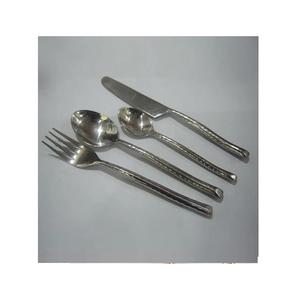 Cubiertos de acero inoxidable con espejo, juego de cubiertos de fábrica, gran oferta, 5 piezas - Product Image 1