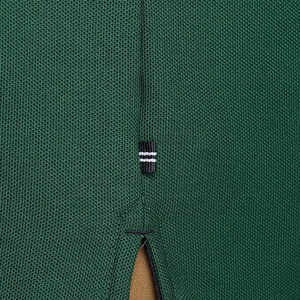 Haute qualité respirant grande taille hommes pour polos en gros personnalisé avec votre propre logo solide motif toile tissu - Product Image 5