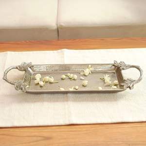 Bandejas Rectangulares de Aluminio para Servir en Fiestas y Bodas, para Frutas, Verduras, Postres y Aperitivos, Platos y Vajilla Plateada - Product Image 6