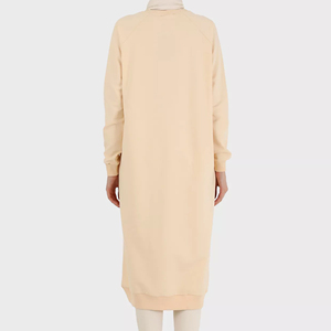 High Quality New Modest Streetwear <b>Women's</b> Hoodies Winter Front Logo 100% Cotton Eco-Friendly Wholesale Muslim Islamic Clothing - Product Image 2