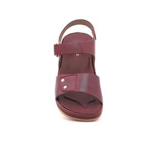 Sandalias informales con tacón granate CL3906 - Product Image 1