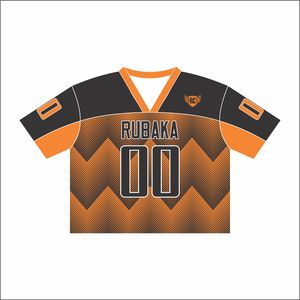 Maillot Boxy surdimensionné personnalisé imprimé Vintage unisexe Football américain T-Shirt Streetwear Jersey T-Shirt surdimensionné pour hommes Mesh Jersey - Product Image 6