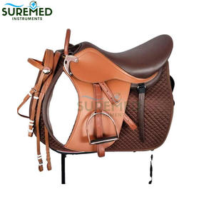 Hot Selling Tack shop Genuine Leather Horse <b>Saddle</b> Custom Made Riding Equestrian Western English <b>Saddle</b> By SureMed Instruments - Product Image 4