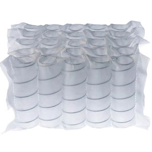 Resorte helicoidal de acero de bolsillo de 16,5 CM de alta calidad de tamaño personalizado OEM precio de fábrica para sofá y colchón - Product Image 1