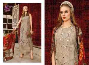 Dernière tendance en matière de vêtements élégants, nouvelle variété, robe Salwar Kameez en pur coton avec broderie, fournisseur de mode féminine - Product Image 3