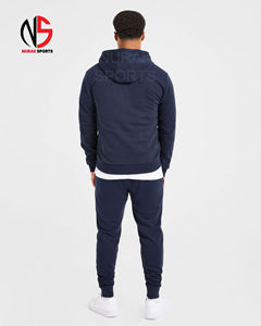 Wholesale Custom Hoodies Casual Plain Printed Jogging Warm Soft Sweat Suits Fitness <b>Embroidery</b> Cotton Tracksuits <b>Sets</b> for Men - Product Image 2