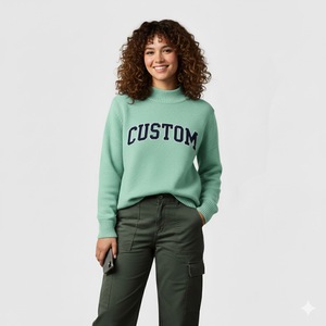 Sudadera Personalizada OEM Unisex de Invierno, de Algodón Estampado con Forro Polar, Talla Grande, Cuello Alto, Estilo Universitario, para Hermandades Alpha Sigma Phi y Chi Phi - Product Image 1