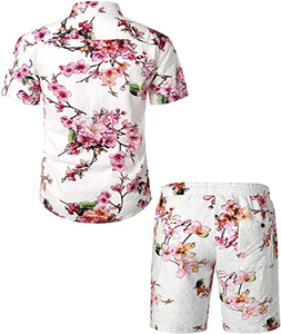 Chándal corto con logotipo bordado para hombre, ropa informal de algodón 100%, de alta calidad, con estampado personalizado, venta al por mayor, para verano - Product Image 2