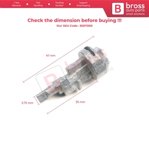 Tige de cylindre de serrure de contact au volant BSP1300 pour Corolla E90 RAV4 MK1 Hilux MK5 - Product Image 5