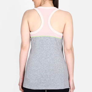 Camiseta sin mangas de algodón para mujer al por mayor, ropa de verano informal de estilo corto para gimnasio y Yoga con impresión de diseño de logotipo personalizado - Product Image 4