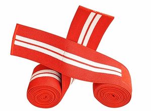 Knee wraps weightlifting cotton <b>bandage</b> - Product Image 6