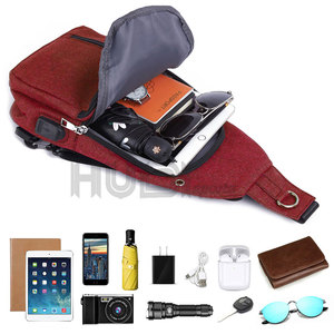 Sac décontracté moderne avec compartiments spacieux, sac bandoulière élégant pour tous les jours - Product Image 3