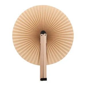 Éventails en papier kraft écologiques pour décorations de fête promotionnelles - Product Image 1