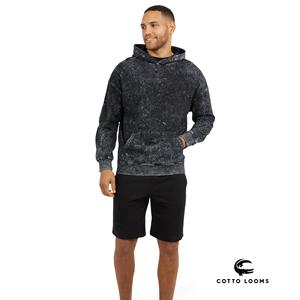 Sweats à capuche professionnels 100% coton lavés à l'acide pour hommes conception de logo personnalisé impression bouffée surdimensionnée vêtements de haute qualité - Product Image 1