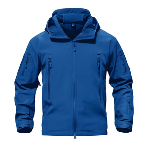 OEM Logotipo de alta calidad ropa de trabajo al aire libre de invierno de los hombres cortavientos impermeable chaqueta cortavientos Softshell - Product Image 2