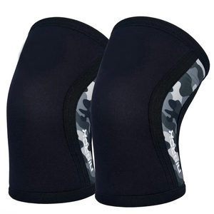 สนับเข่านีโอพรีนทุ่งมืออาชีพแผ่นรองเข่าที่ระบายอากาศได้ดีและนุ่มสำหรับการฝึกกีฬายกน้ำหนักเพื่อความปลอดภัย - Product Image 2