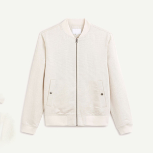 Nouvelle veste bomber sur mesure de style streetwear vintage avec broderie et strass pour hommes, service OEM personnalisé - Product Image 5