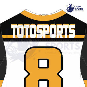 เสื้อฮอกกี้น้ำแข็งคุณภาพสูงระดับมืออาชีพ ผู้จัดจำหน่ายชั้นนำ บริการดีที่สุด สินค้ามาใหม่ รับผลิตตามแบบ พร้อมสกรีนโลโก้ - Product Image 3