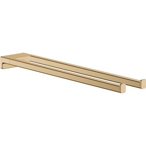 Brushed Bronze Two-Arm <b>Towel</b> <b>Rail</b> 445mm by HG AddStoris - Product Image 1