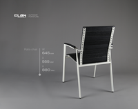 Chaise de salle à manger moderne en métal pour la maison, l'appartement, l'atelier - Origine Vietnam